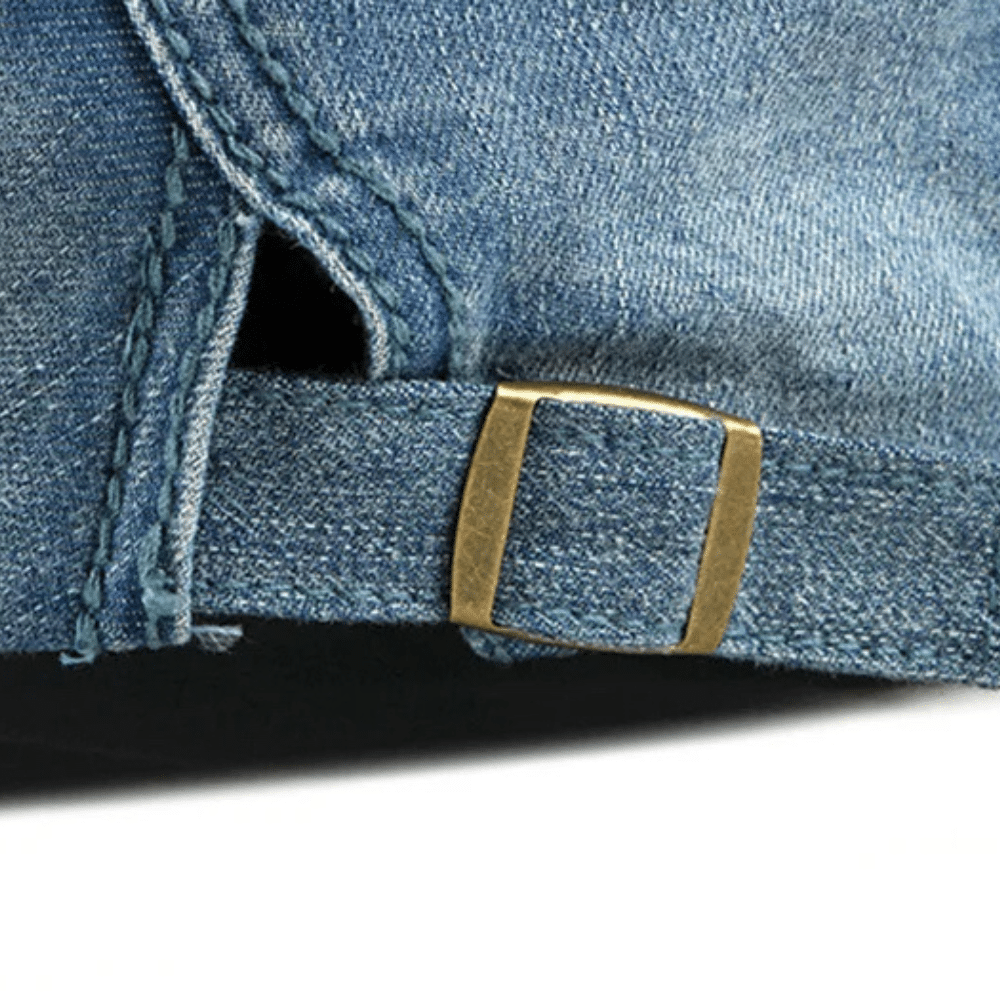 Béret Casquette En Jean Bleu Elyk - Taille Unique Unisexe - Neuf Avec étiquettes