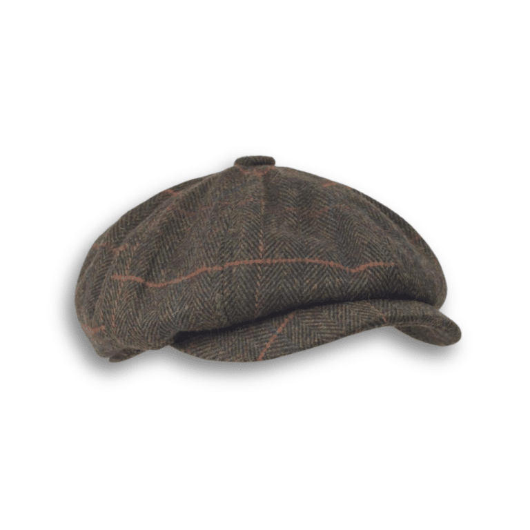 Casquette Plate En Cuir PU Homme - Béret Irlandais Réglable 56-60 Cm - Style Rétro Hiver - 2