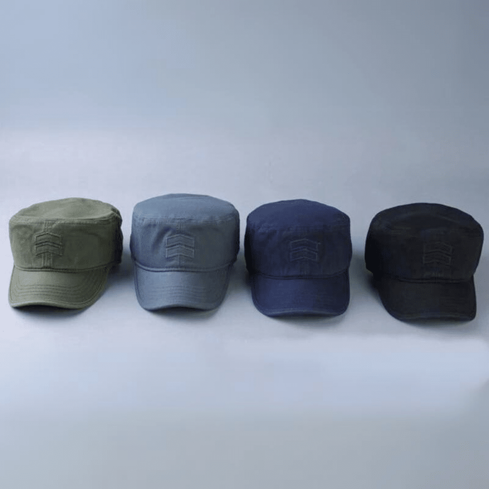 Casquette,Casquettes militaires d'été 100% coton pour hommes, chapeau militaire classique