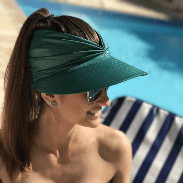 Visière TaylorMade Femme - Protection Soleil Golf Élégante Avec Bandeau Anti-Transpiration