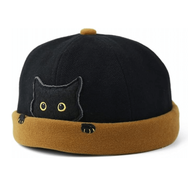 Bonnet Noir Fin Tricoté - Pro Company - Taille Unique - Isolant, Thèmes Pêche/marine - Neuf Avec étiquettes