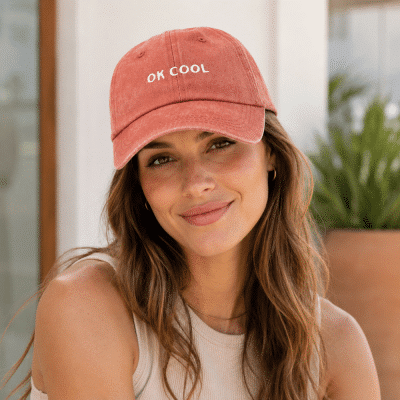 Casquette stylée Ok cool 1